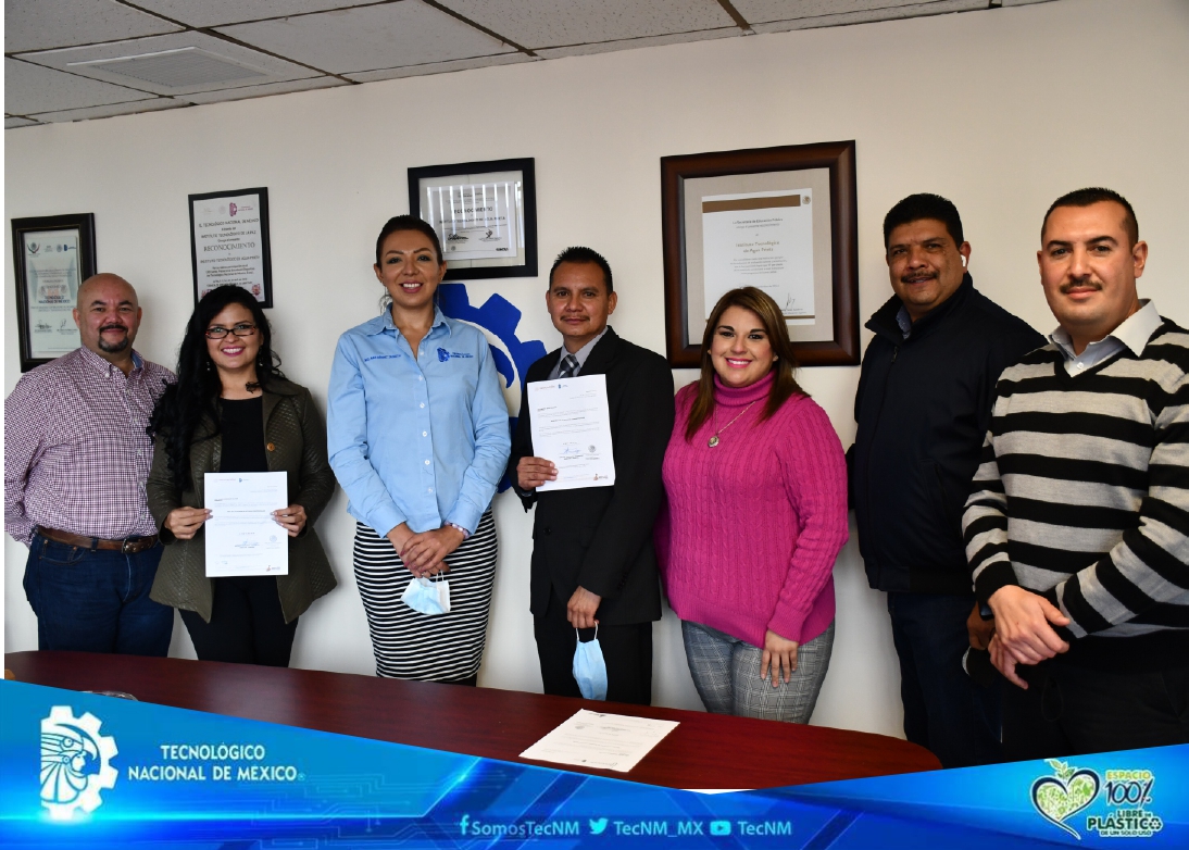 Reciben nombramiento nuevos integrantes del equipo de Directivos del TecNM campus Agua Prieta