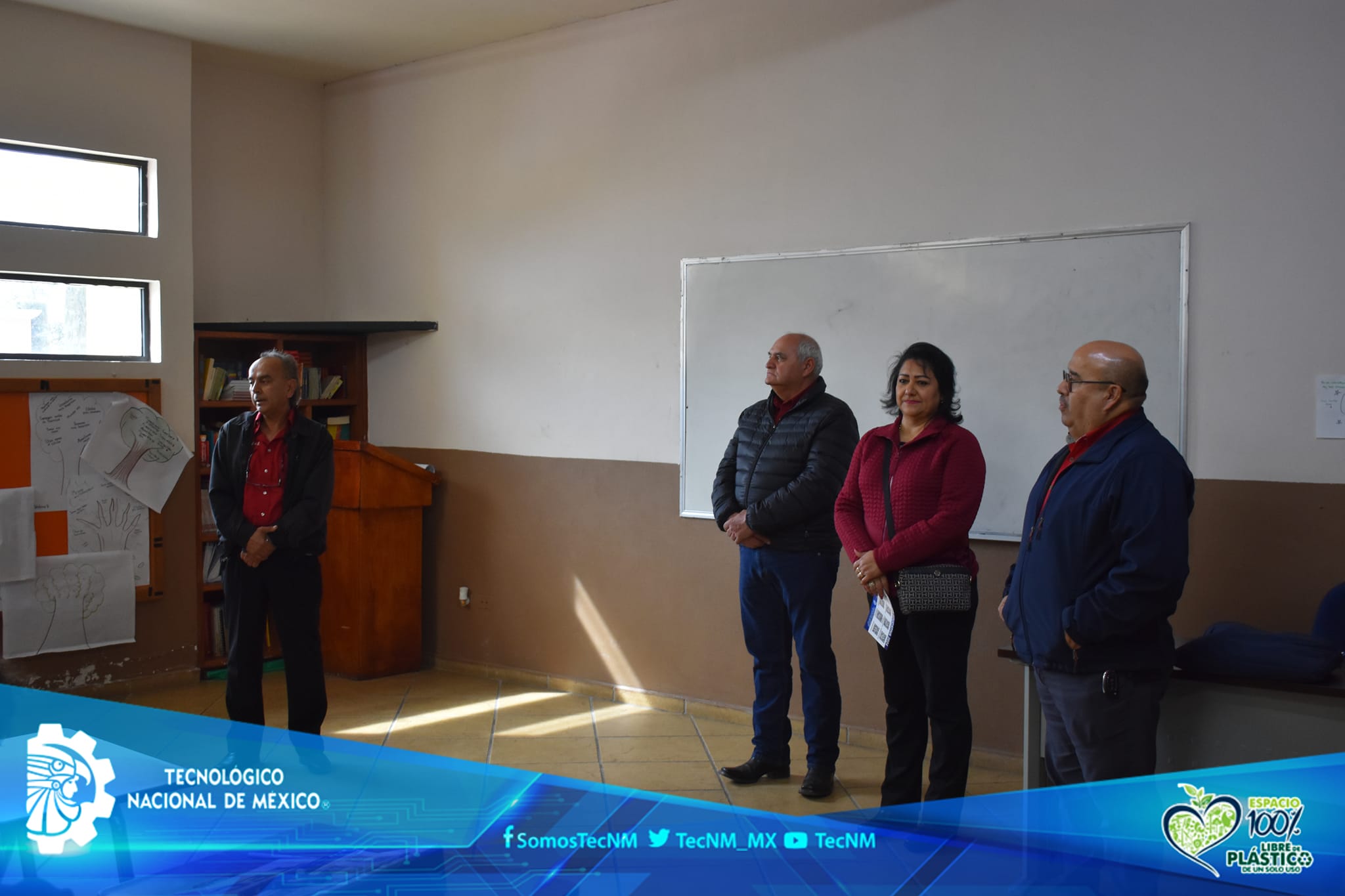 Visita del Instituto Tecnológico de Agua Prieta a Preparatorias Locales para Promoción Educativa