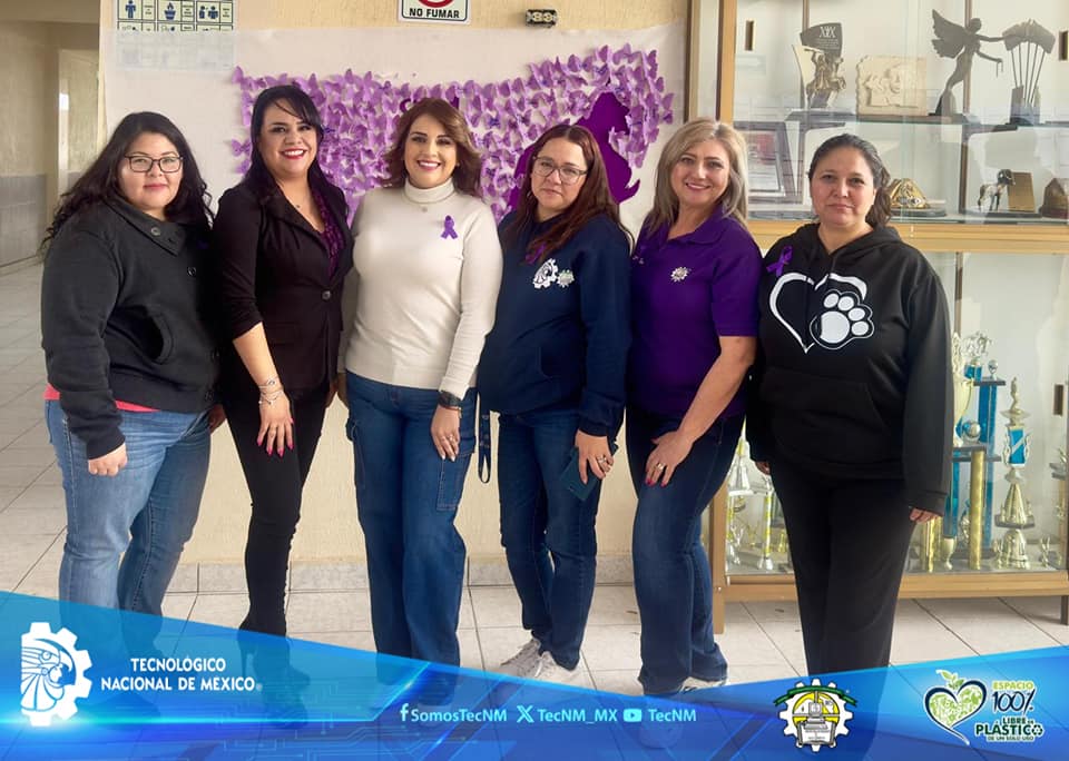 Conmemoran el Día de la Mujer con Mural en el TecNM Agua Prieta