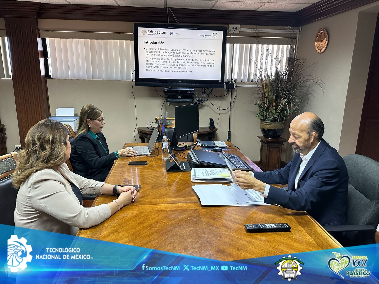 TECNM INSTITUTO TECNOLÓGICO DE AGUA PRIETA Y H AYUNTAMIENTO DE AGUA PRIETA ELABORARÁN “INFORME SUBNACIONAL VOLUNTARIO AGUA PRIETA 2025” PARA LA ONU