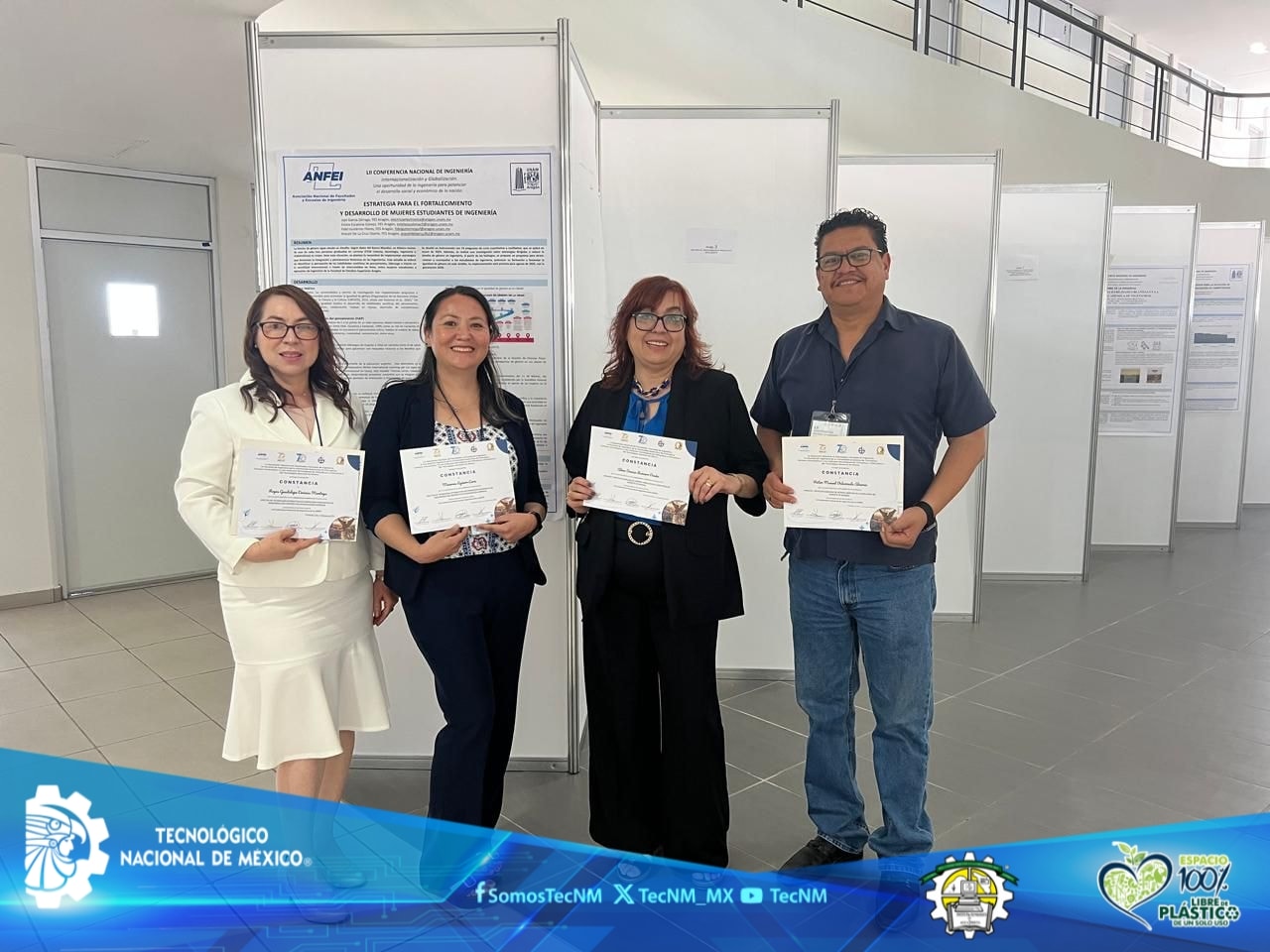 Docentes del ITAP participan en la LII Conferencia Nacional de Ingeniería de ANFEI