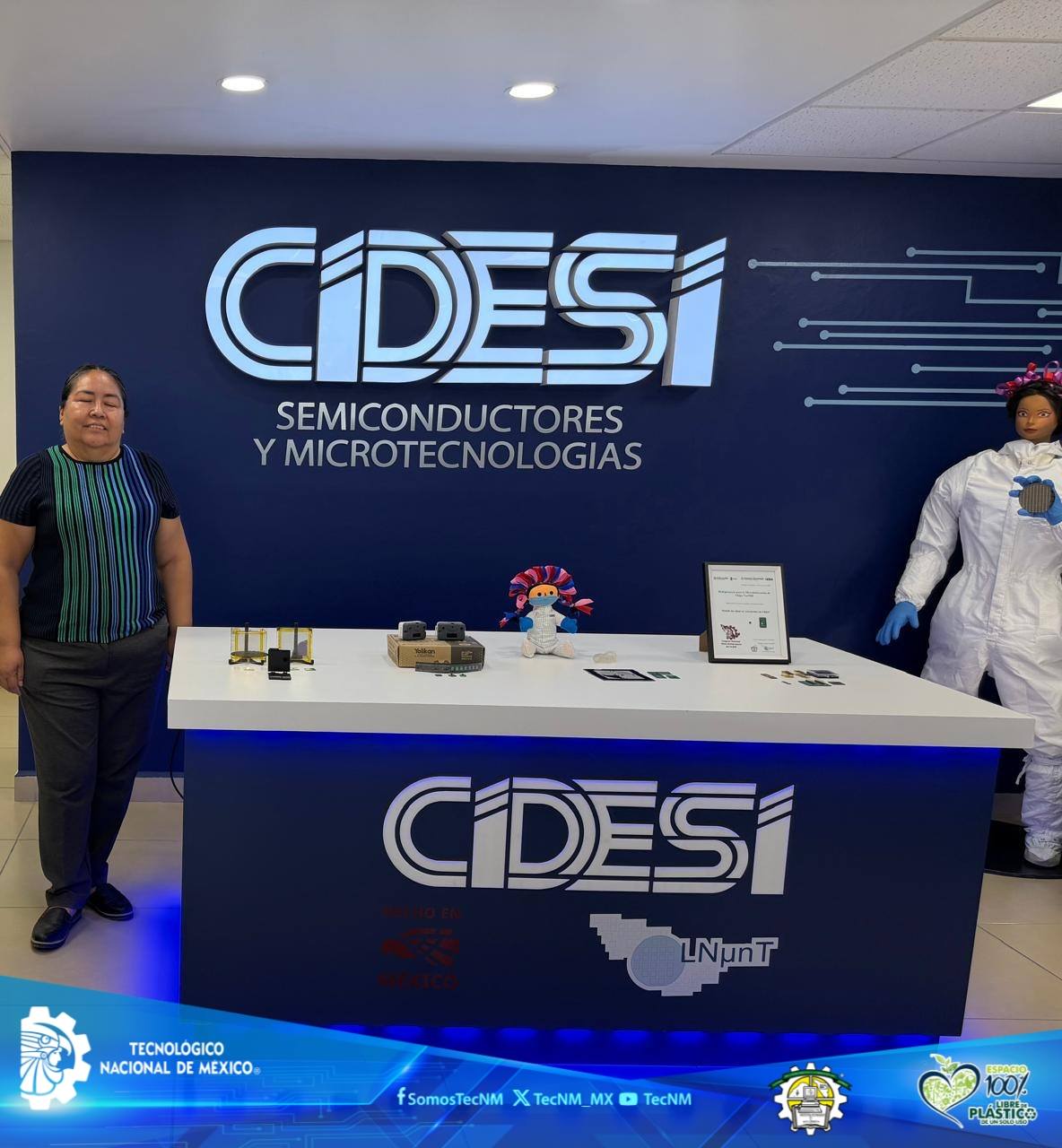 Docente del ITAP participa en capacitación especializada en semiconductores en CIDESI Querétaro